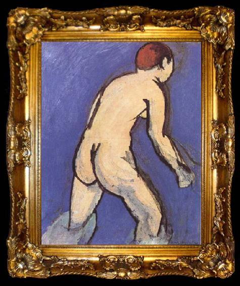 framed  Henri Matisse Bather (mk35), ta009-2